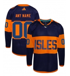 Men Women youth New York Islanders Custom Navy 2024 Stadium Series Stitched Jersey Men Women youth New York Islanders Custom Navy 2024 Stadium Series Stitched Jersey
