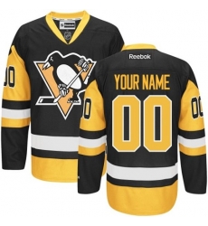 Men Women Youth Toddler Black Gold Jersey - Customized Reebok Pittsburgh Penguins Third Men Women Youth Toddler Black Gold Jersey - Customized Reebok Pittsburgh Penguins Third