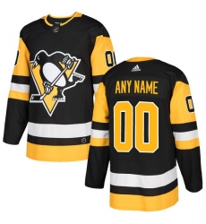 Men Women Youth Toddler Black Jersey - Customized Adidas Pittsburgh Penguins Home Men Women Youth Toddler Black Jersey - Customized Adidas Pittsburgh Penguins Home