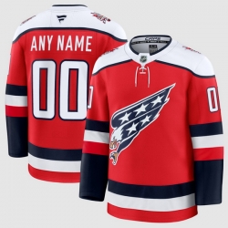 Men Women Youth Washington Capitals Fanatics Alternate Premium Custom Jersey Red