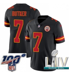 2020 Super Bowl LIV Men Nike Kansas City Chiefs #7 Harrison Butker Limited Black Rush Vapor Untouchable NFL Jersey 2020 Super Bowl LIV Men Nike Kansas City Chiefs #7 Harrison Butker Limited Black Rush Vapor Untouchable NFL Jersey