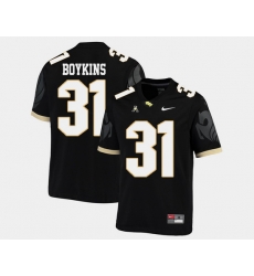 Men Ucf Knights Jeremy Boykins Black College Football Aac Jersey Men Ucf Knights Jeremy Boykins Black College Football Aac Jersey