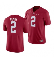 Alabama Crimson Tide Derrick Henry Men's Crimson Game Nike Jersey Alabama Crimson Tide Derrick Henry Men's Crimson Game Nike Jersey