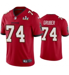 Men Paul Gruber Buccaneers Red Super Bowl Lv Vapor Limited Jersey Men Paul Gruber Buccaneers Red Super Bowl Lv Vapor Limited Jersey