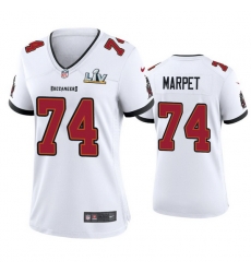 Women Ali Marpet Buccaneers White Super Bowl Lv Game Jersey Women Ali Marpet Buccaneers White Super Bowl Lv Game Jersey
