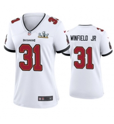 Women Antoine Winfield Jr. Buccaneers White Super Bowl Lv Game Jersey Women Antoine Winfield Jr. Buccaneers White Super Bowl Lv Game Jersey