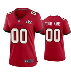 Women Custom Buccaneers Red Super Bowl Lv Game Jersey Women Custom Buccaneers Red Super Bowl Lv Game Jersey