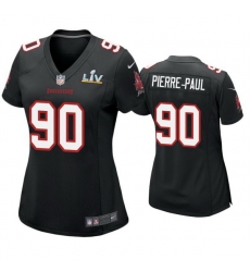 Women Jason Pierre Paul Buccaneers Black Super Bowl Lv Game Fashion Jersey Women Jason Pierre Paul Buccaneers Black Super Bowl Lv Game Fashion Jersey