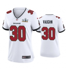 Women Ke'Shawn Vaughn Buccaneers White Super Bowl Lv Game Jersey Women Ke'Shawn Vaughn Buccaneers White Super Bowl Lv Game Jersey