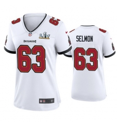 Women Lee Roy Selmon Buccaneers White Super Bowl Lv Game Jersey Women Lee Roy Selmon Buccaneers White Super Bowl Lv Game Jersey