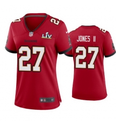 Women Ronald Jones Ii Buccaneers Red Super Bowl Lv Game Jersey Women Ronald Jones Ii Buccaneers Red Super Bowl Lv Game Jersey
