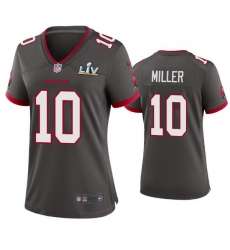 Women Scotty Miller Buccaneers Pewter Super Bowl Lv Game Jersey Women Scotty Miller Buccaneers Pewter Super Bowl Lv Game Jersey