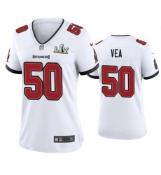 Women Vita Vea Buccaneers White Super Bowl Lv Game Jersey Women Vita Vea Buccaneers White Super Bowl Lv Game Jersey