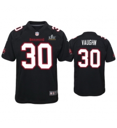 Youth Ke'Shawn Vaughn Buccaneers Black Super Bowl Lv Game Fashion Jersey Youth Ke'Shawn Vaughn Buccaneers Black Super Bowl Lv Game Fashion Jersey