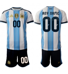 Argentina 2026 FIFA World Cup Soccer Jersey White CUSTOM