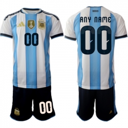 Argentina 2026 FIFA World Cup Soccer Jersey White CUSTOM