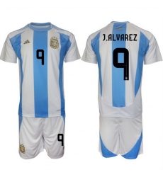 Men Argentina 9 Gabriel Batistuta White Blue 2024 25 Home Soccer Jersey Suit Men Argentina 9 Gabriel Batistuta White Blue 2024 25 Home Soccer Jersey Suit
