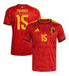 Men 15Thomas Meunier Belgium Jersey   1