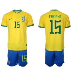 Men FIFA 2022 Brazil Soccer Jersey 019 Men FIFA 2022 Brazil Soccer Jersey 019