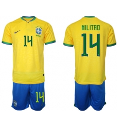 Men FIFA 2022 Brazil Soccer Jersey 020 Men FIFA 2022 Brazil Soccer Jersey 020
