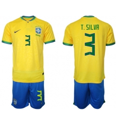 Men FIFA 2022 Brazil Soccer Jersey 032 Men FIFA 2022 Brazil Soccer Jersey 032