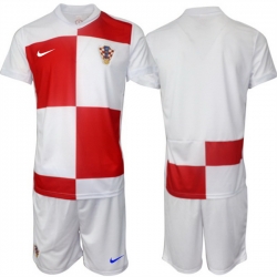 Men Colombia Team Custom White Red 2024 25 Home Soccer Jersey Suit