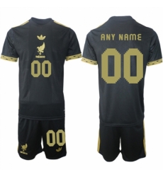 Men Mexico Custom Black Gold 25 26 Soccer Jersey Suit Men Mexico Custom Black Gold 25 26 Soccer Jersey Suit
