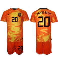 Men FIFA 2022 Netherlands Soccer Jersey 067 Men FIFA 2022 Netherlands Soccer Jersey 067