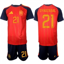 Spain 2026 FIFA World Cup Soccer Jersey Red #10 LAMINE YAMAL