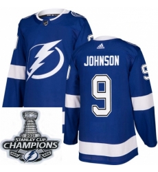 Men Adidas Tampa Bay Lightning 9 Tyler Johnson Premier Royal Blue Home NHL Stitched 2021 Stanley Cup Champions Patch Jersey Men Adidas Tampa Bay Lightning 9 Tyler Johnson Premier Royal Blue Home NHL Stitched 2021 Stanley Cup Champions Patch Jersey