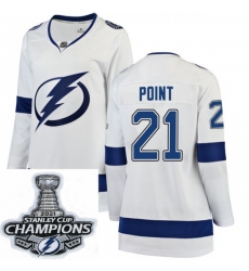 Women Adidas Tampa Bay Lightning 21 Brayden Point Authentic White Home NHL Stitched 2021 Stanley Cup Champions Patch Jersey Women Adidas Tampa Bay Lightning 21 Brayden Point Authentic White Home NHL Stitched 2021 Stanley Cup Champions Patch Jersey
