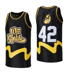 #42 WIZ KHALIFA BLACK BASKETBALL JERSEY #42 WIZ KHALIFA BLACK BASKETBALL JERSEY