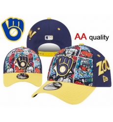 Milwaukee Brewers Snapback Cap 25K O314 Milwaukee Brewers Snapback Cap 25K O314