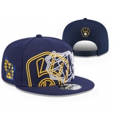 Milwaukee Brewers Snapback Cap C101 Milwaukee Brewers Snapback Cap C101
