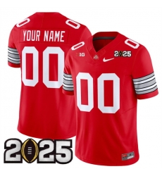 Men Ohio State Buckeyes Active Player Custom Red 2025 CFP Final Patch F U S E Vapor Limited Stitched Football Jersey Men Ohio State Buckeyes Active Player Custom Red 2025 CFP Final Patch F U S E Vapor Limited Stitched Football Jersey