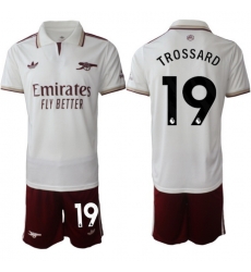 Men Arsenal 2026 Soccer Jerseys White #19 TROSSARD