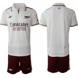 Men Arsenal 2026 Soccer Jerseys White BLANK