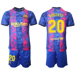 Men Barcelona Soccer Jersey 007