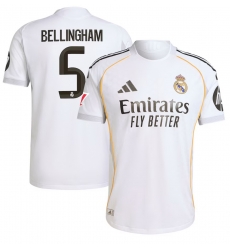 Jude Bellingham Real Madrid #5 Soccer Jersey White
