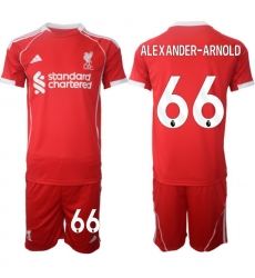 Men Liverpool 2026 Soccer Jerseys Red #66 ALEXANDER-ARNOLD Men Liverpool 2026 Soccer Jerseys Red #66 ALEXANDER-ARNOLD