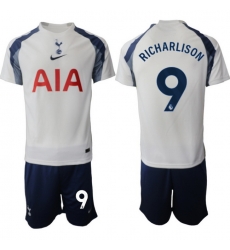 Men Tottenham Hotspur 2026 Soccer Jerseys White #9 RICHARLISON
