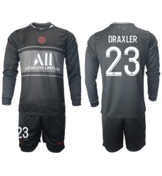 Men Paris Saint Germain Long Sleeve Soccer Jerseys 502 Men Paris Saint Germain Long Sleeve Soccer Jerseys 502