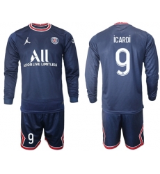 Men Paris Saint Germain Long Sleeve Soccer Jerseys 556 Men Paris Saint Germain Long Sleeve Soccer Jerseys 556