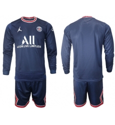 Men Paris Saint Germain Long Sleeve Soccer Jerseys 564 Men Paris Saint Germain Long Sleeve Soccer Jerseys 564