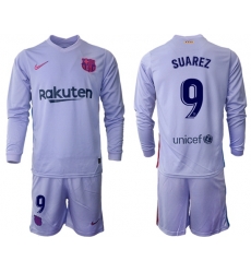Men Barcelona Long Sleeve Soccer Jerseys 551 Men Barcelona Long Sleeve Soccer Jerseys 551