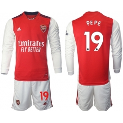 Men Arsenal Long Sleeve Soccer Jerseys 504