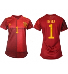 Women Spain Soccer Jerseys 015 Women Spain Soccer Jerseys 015