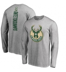 Milwaukee Bucks Men Long T Shirt 002 Milwaukee Bucks Men Long T Shirt 002
