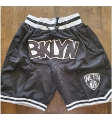 Brooklyn Nets Basketball Shorts 018 Brooklyn Nets Basketball Shorts 018