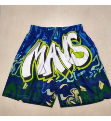 Dallas Mavericks Basketball Shorts 009 Dallas Mavericks Basketball Shorts 009